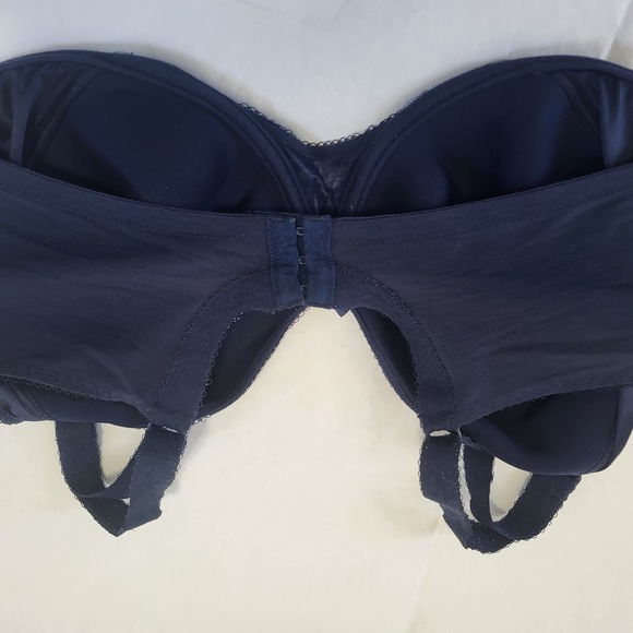 2 ELOMI Bras 1 Bandless Spacer Molded Bra Underwire Womens 46H 1 bra sz unknown - Picture 15 of 16